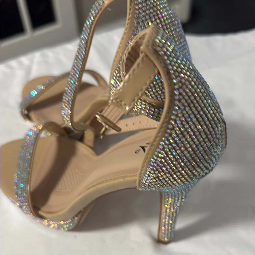 Windsor Rhinestone Heels - Picture 3 of 11
